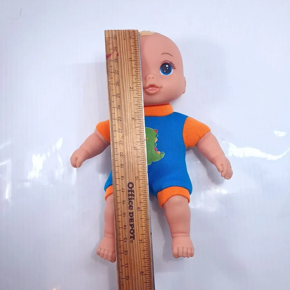 Walmart My Sweet Love baby doll boy dinosaur Blue orange outfit Wal-mart soft